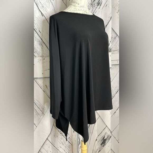 CLARA SUNWOO Asymmetrical Tunic Black L - Picture 2 of 8